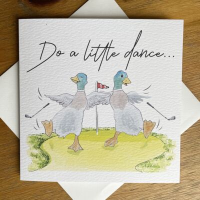 Greeting Card - Do A Little Dance Thumbnail