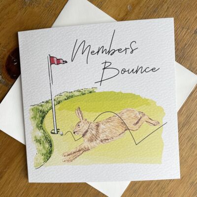 Greeting Card - Members Bounce Thumbnail