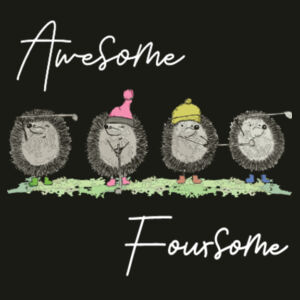 Awesome Foursome - Performance 1/4 Zip  Design